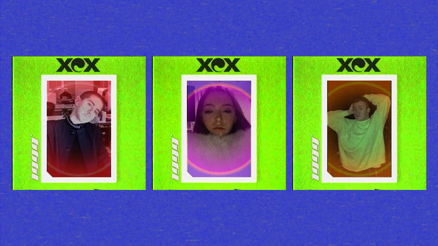Charli XCX Aura Reader iMac mockup, aura screen