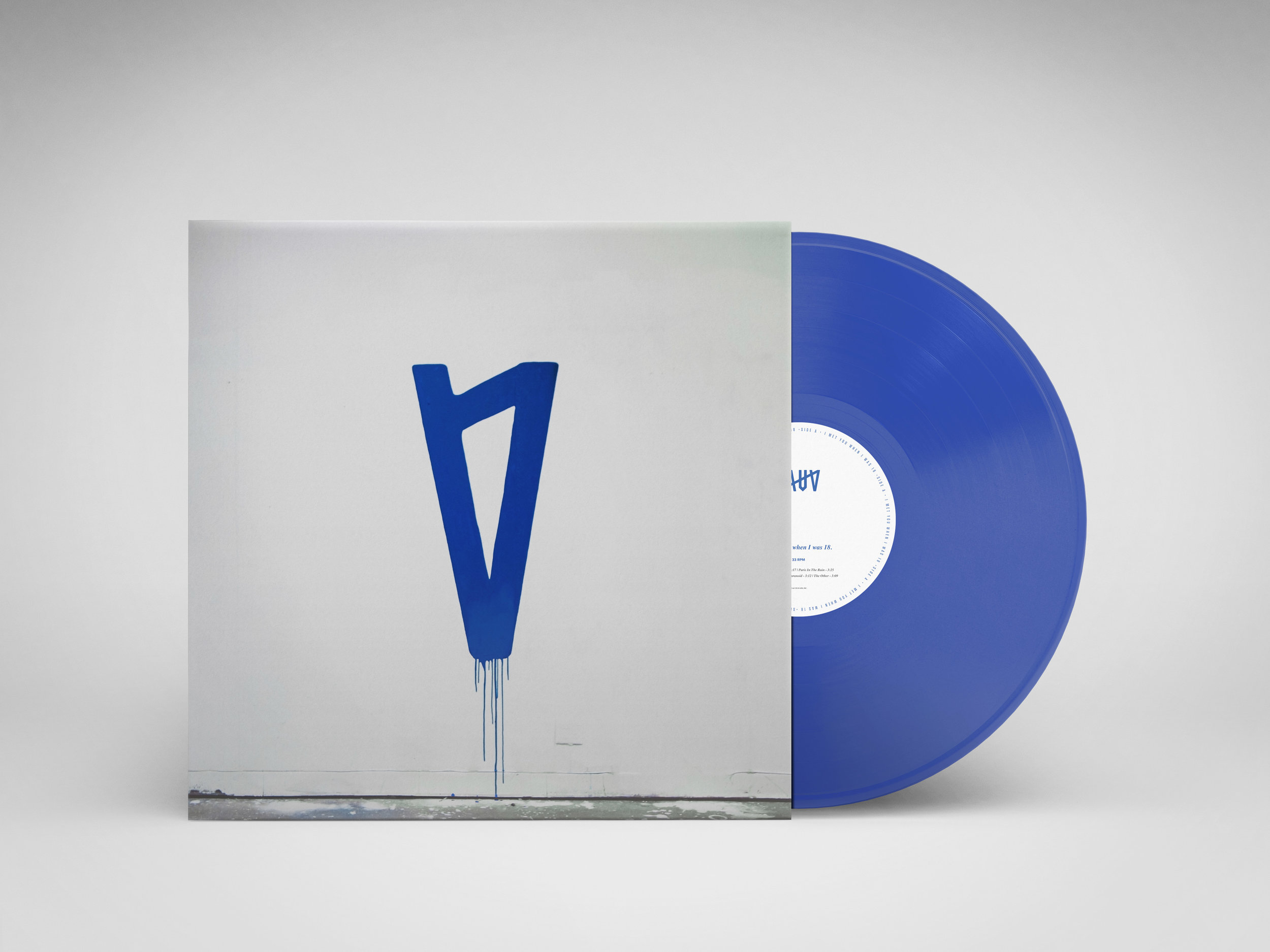 Lauv, i met you when i was 18 vinyl packaging