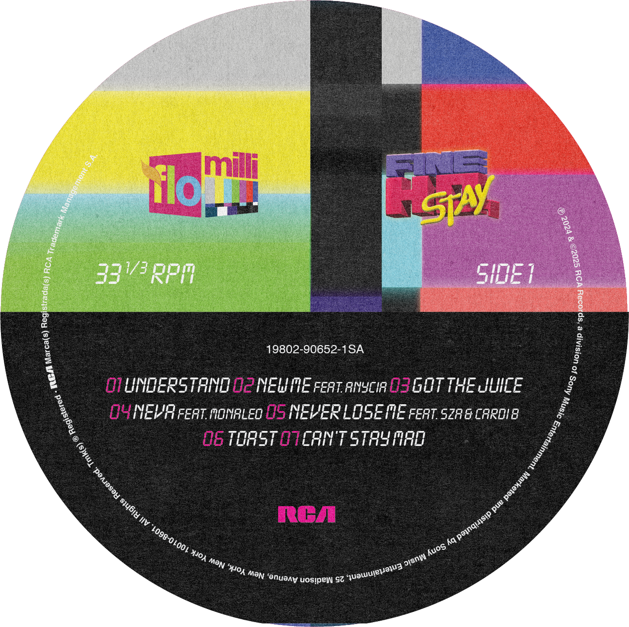 Vinyl label reference
