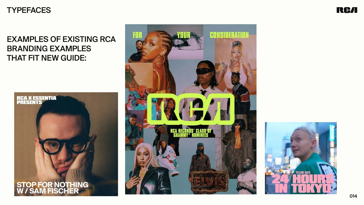RCA brand guide page