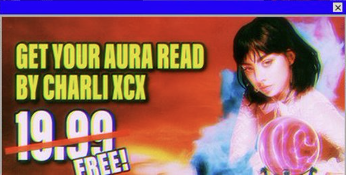 Charli XCX Aura Reader
