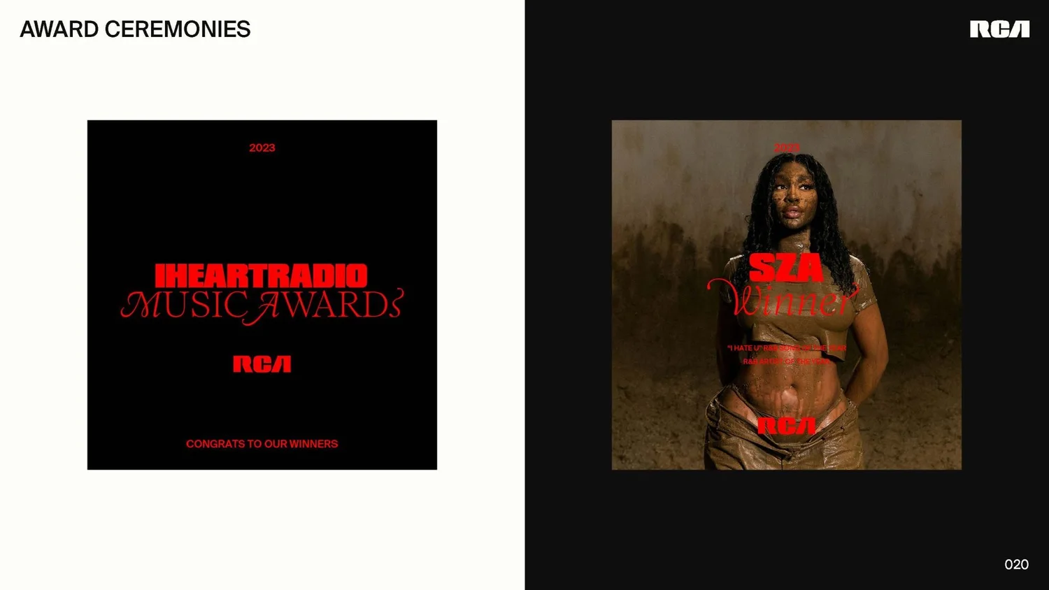 RCA brand guide page
