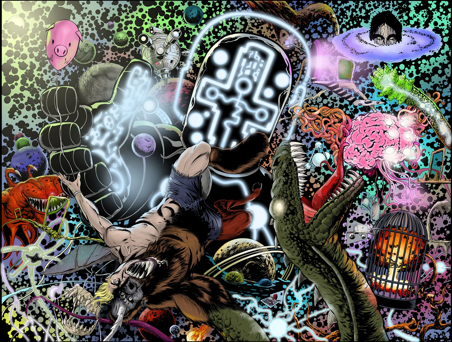 Cryptozoic Man issue 2 page 2-3
