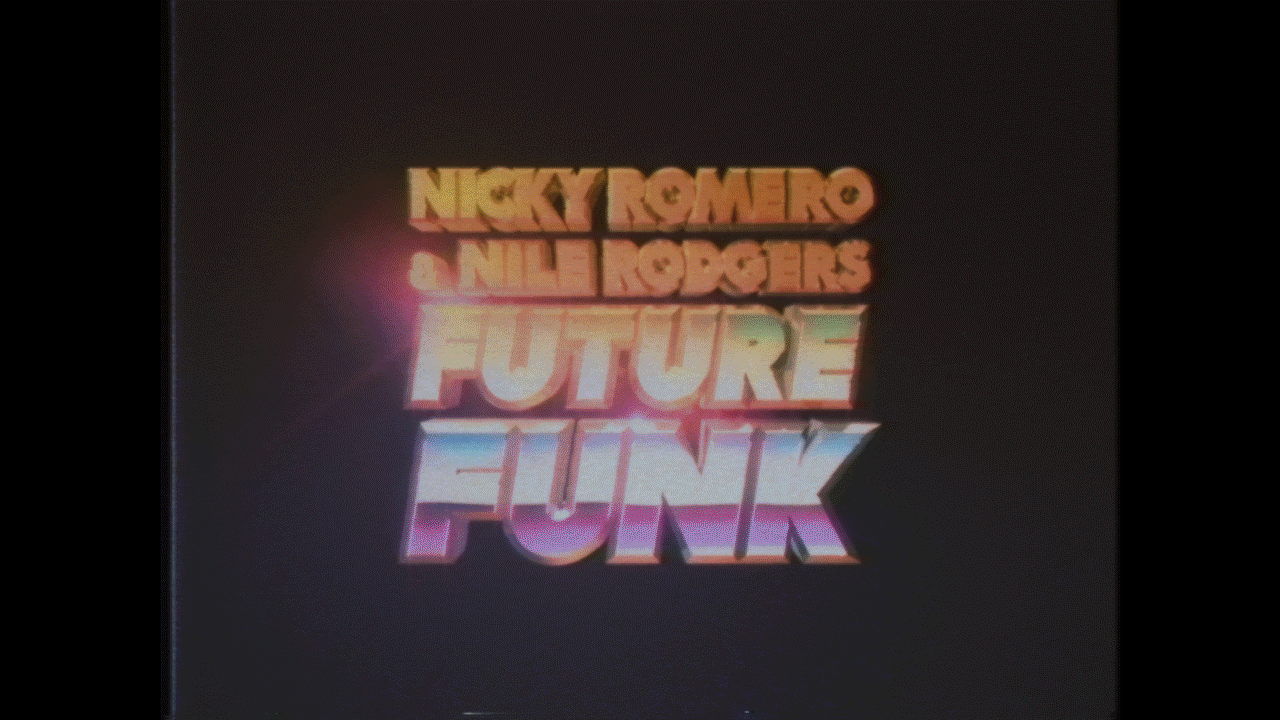 Type for Nicky Romero's Future Funk 