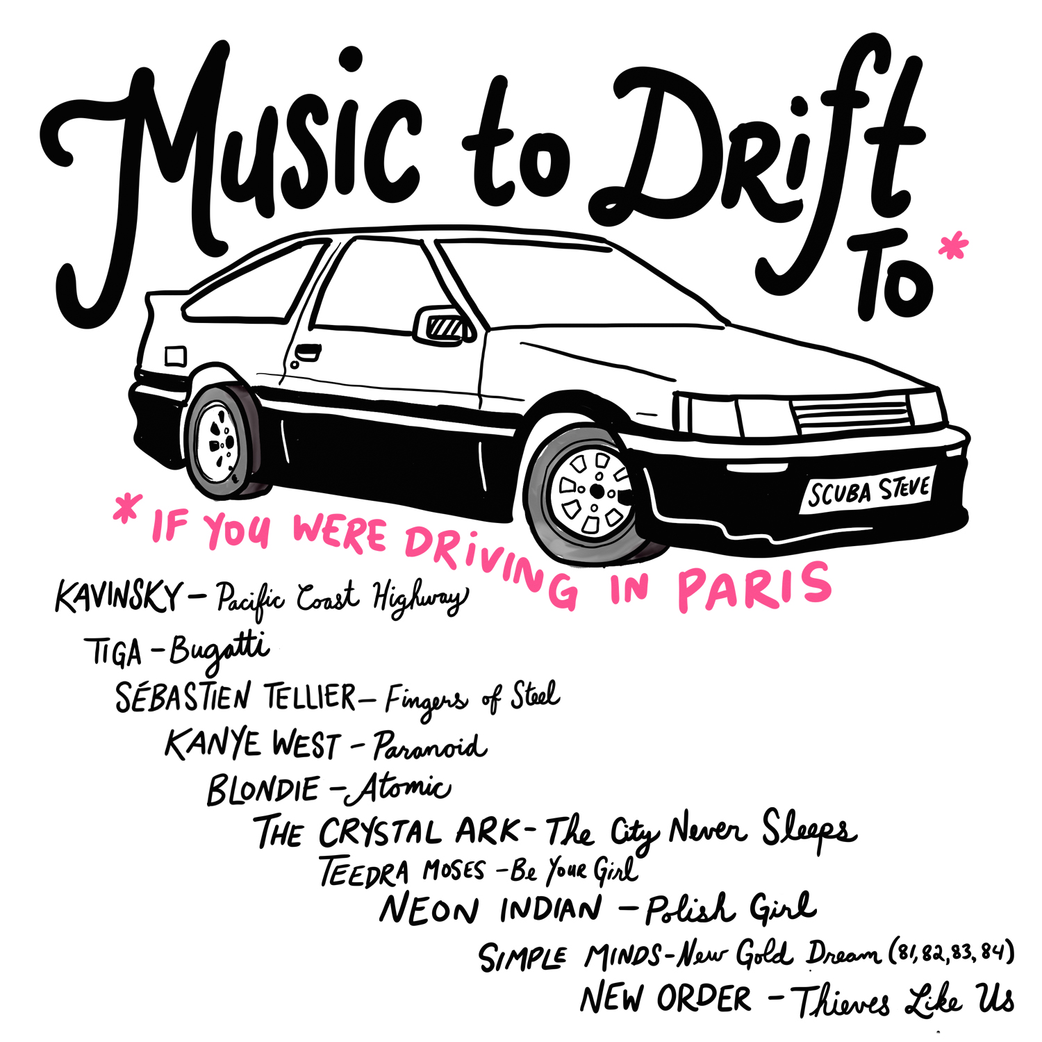 Drifting compilation cover.