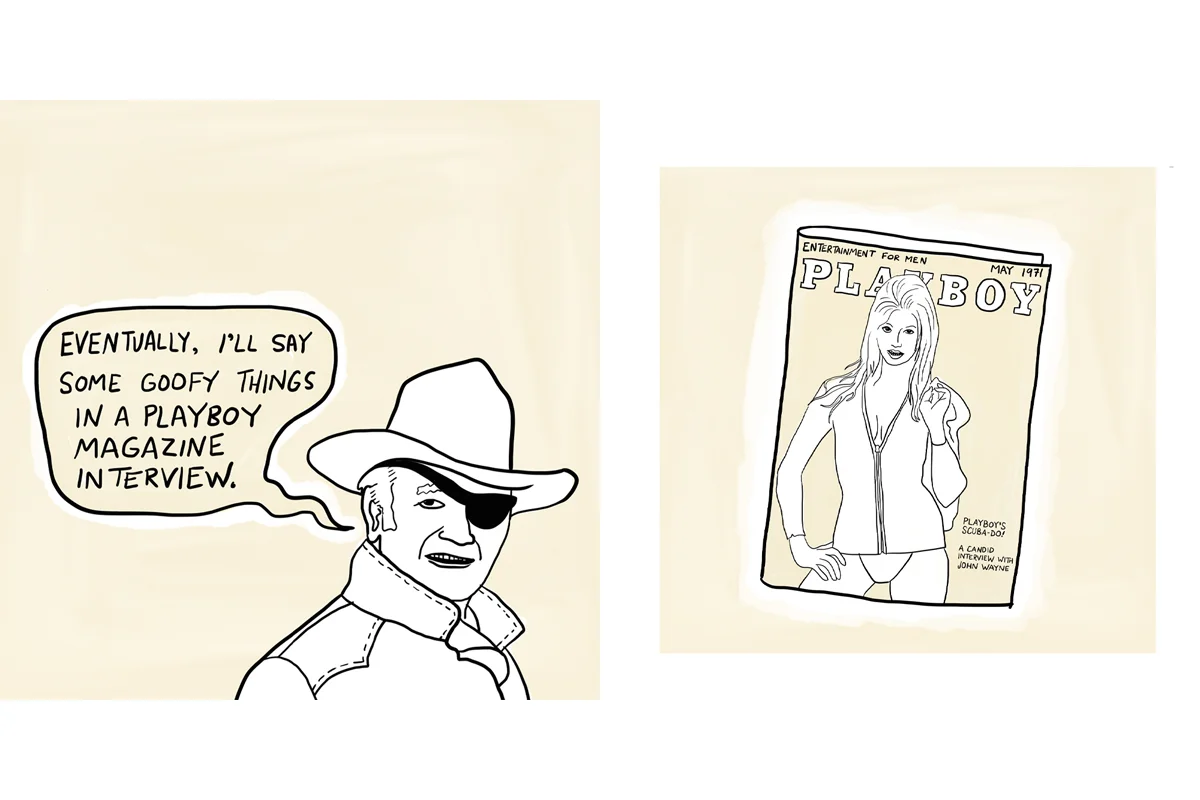 More Self Aware John Wayne.