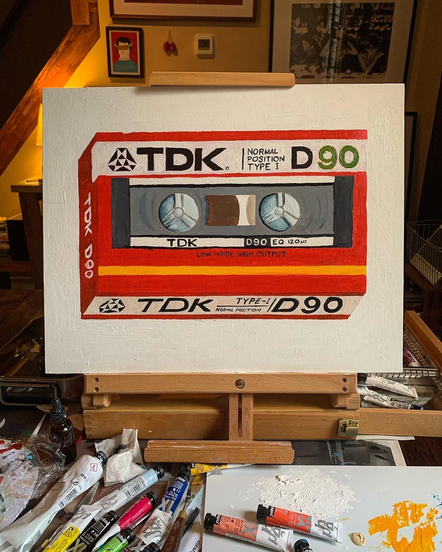 TDK cassette packaging.