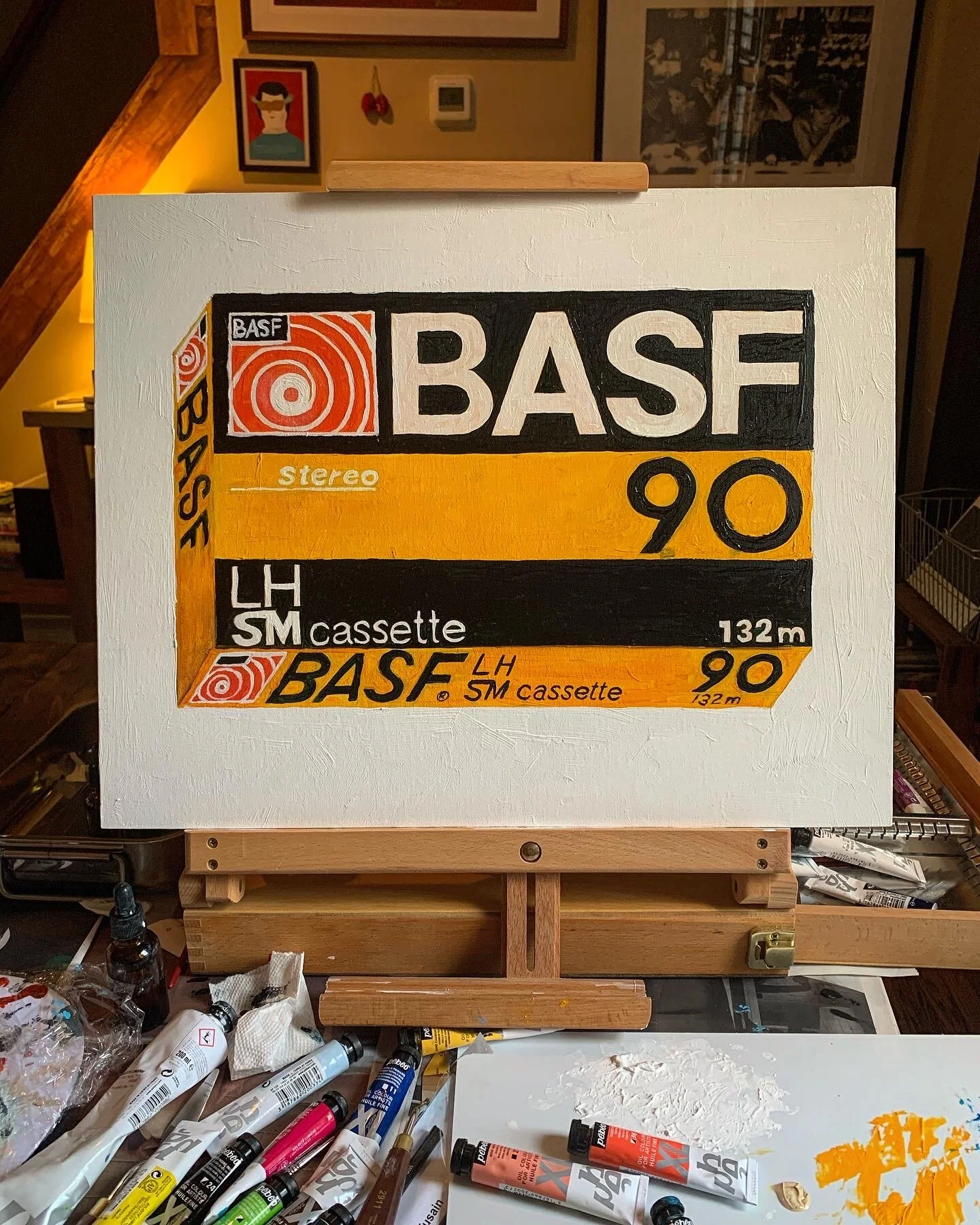 BASF cassette packaging.
