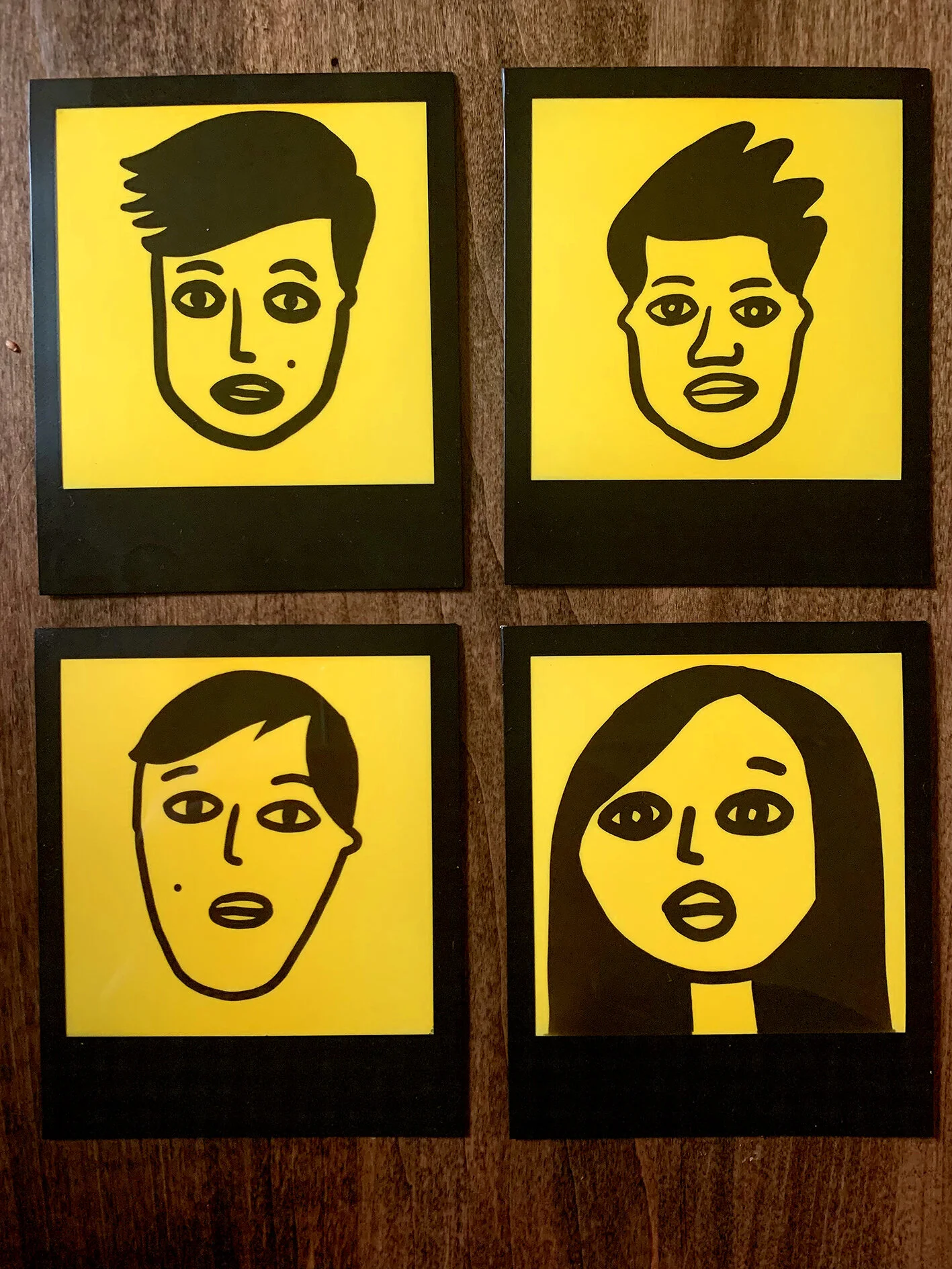 Black & Yellow Duochrome 600 Film