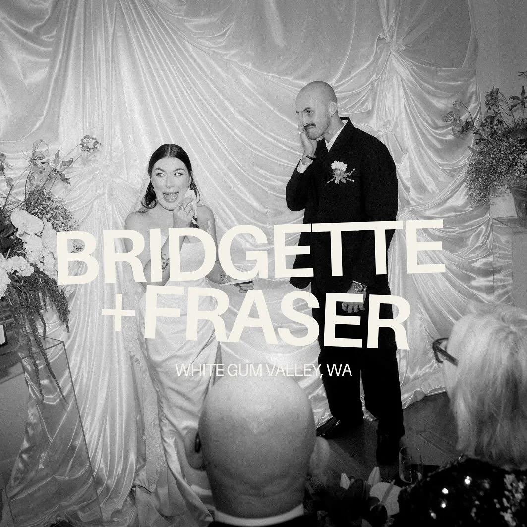 Featured, Bridgette and Fraser 💌

Intimate ceremony in their living room in White Gum Valley followed by reception at North Fremantle Bowls Club 
⠀⠀⠀⠀⠀⠀⠀⠀⠀
Photographer; @jennamasonphotographer 
Second Shooter; @keepercreative 
Celebrant; @caitlinth