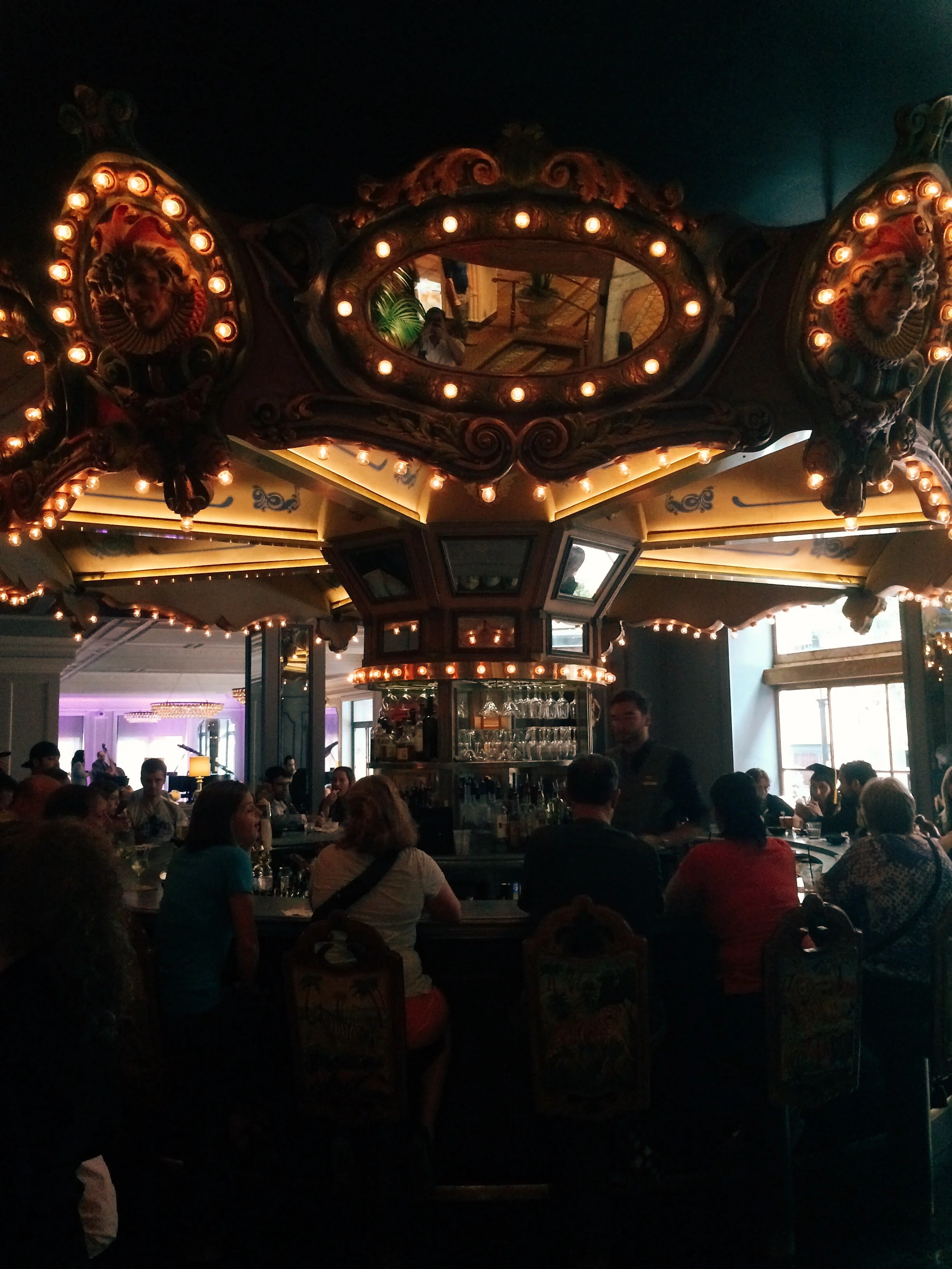 The carousel bar at Hotel Monteleone