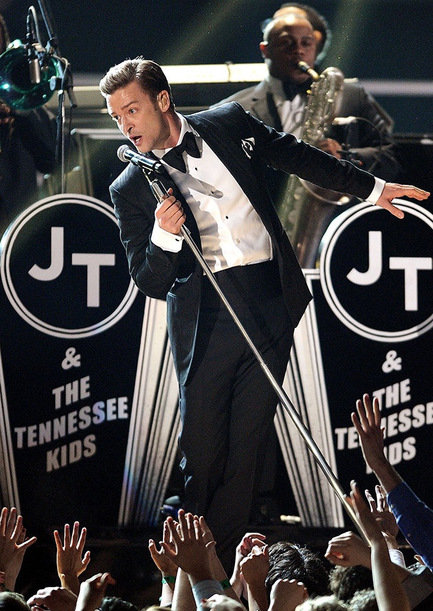Justin Timberlake Grammy Awards 2013