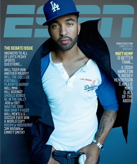Matt Kemp for ESPN Magazine