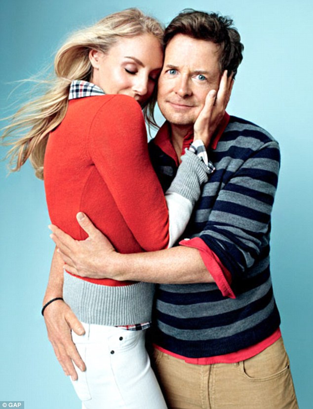 Michael J. Fox and Tracy Pollan for The Gap
