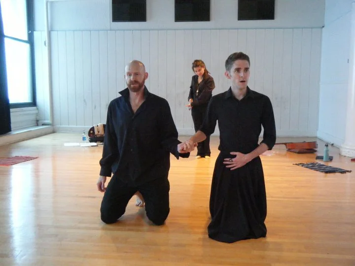 As Olivia in Accidental Shakespeare's company workshop of a five-person "Twelfth Night" in 2012