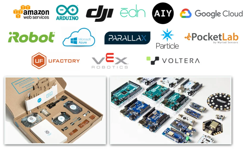 ·&nbsp;&nbsp;&nbsp;&nbsp;&nbsp;&nbsp;&nbsp;Amazon Web Services IoT Dash Button·&nbsp;&nbsp;&nbsp;&nbsp;&nbsp;&nbsp;&nbsp;Amazon Web Services·&nbsp;&nbsp;&nbsp;&nbsp;&nbsp;&nbsp;&nbsp;Arduino·&nbsp;&nbsp;&nbsp;&nbsp;&nbsp;&nbsp;&nbsp;DJI Robomaster R…