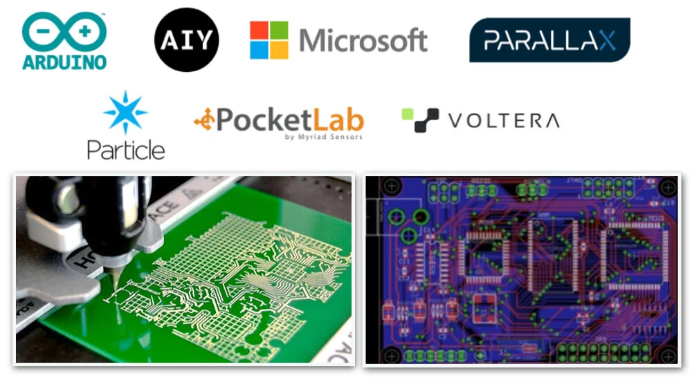 ·&nbsp;&nbsp;&nbsp;&nbsp;&nbsp;&nbsp;&nbsp;Arduino·&nbsp;&nbsp;&nbsp;&nbsp;&nbsp;&nbsp;&nbsp;Google AIY Vision and Voice Prototyping·&nbsp;&nbsp;&nbsp;&nbsp;&nbsp;&nbsp;&nbsp;Microsoft IoT Grove Kit·&nbsp;&nbsp;&nbsp;&nbsp;&nbsp;&nbsp;&nbsp;Parallax…
