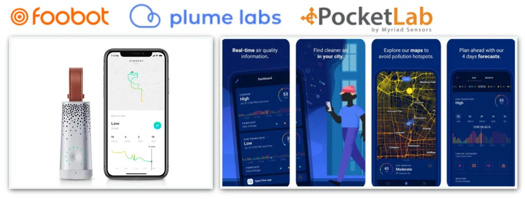 ·&nbsp;&nbsp;&nbsp;&nbsp;&nbsp;&nbsp;&nbsp;Foobot·&nbsp;&nbsp;&nbsp;&nbsp;&nbsp;&nbsp;&nbsp;Plume Labs·&nbsp;&nbsp;&nbsp;&nbsp;&nbsp;&nbsp;&nbsp;PocketLab Sensors