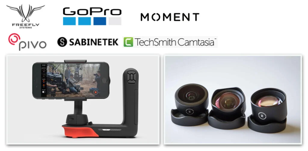 ·&nbsp;&nbsp;&nbsp;&nbsp;&nbsp;&nbsp;&nbsp;Freefly Movi Cinema Robot·&nbsp;&nbsp;&nbsp;&nbsp;&nbsp;&nbsp;&nbsp;GoPro Camera's·&nbsp;&nbsp;&nbsp;&nbsp;&nbsp;&nbsp;&nbsp;Moment Lenses·&nbsp;&nbsp;&nbsp;&nbsp;&nbsp;&nbsp;&nbsp;Pivo·&nbsp;&nbsp;&nbsp;&n…