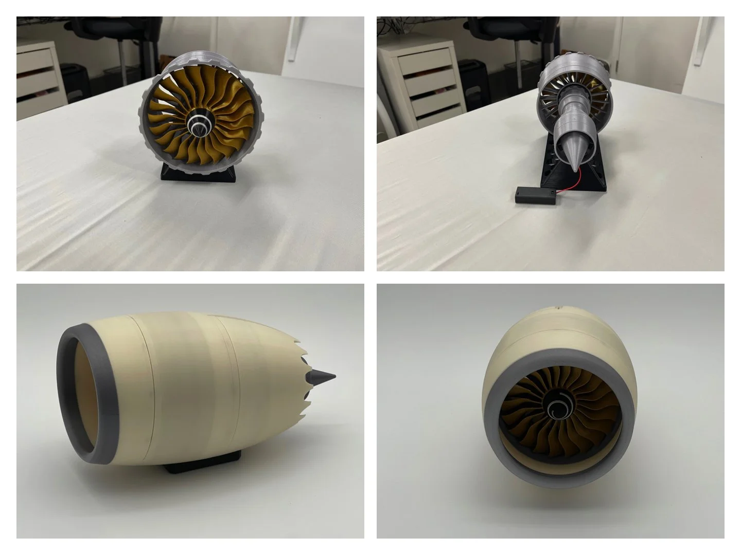 3D Printed Jet Engine with Nacelle Project Through Additive ...