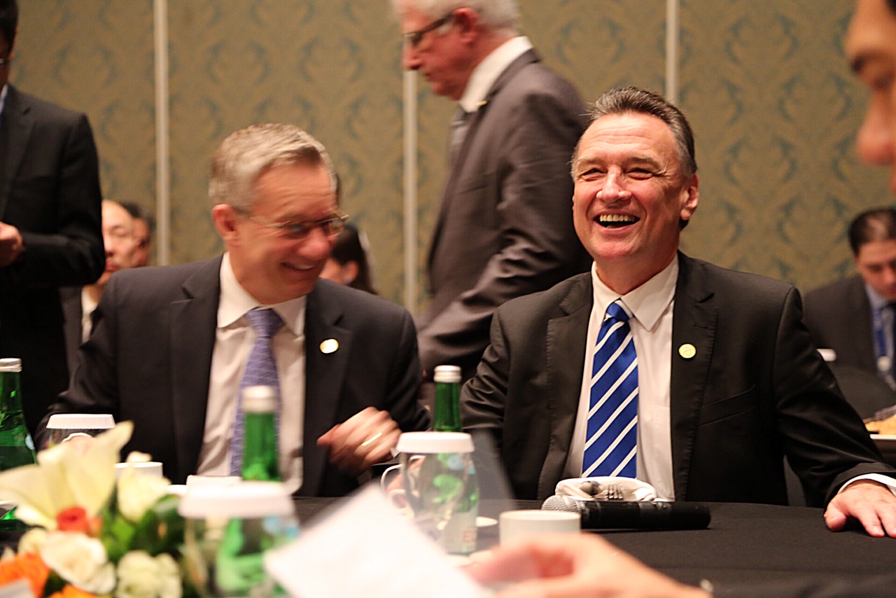 With Canada's Trade Minister Ed Fast