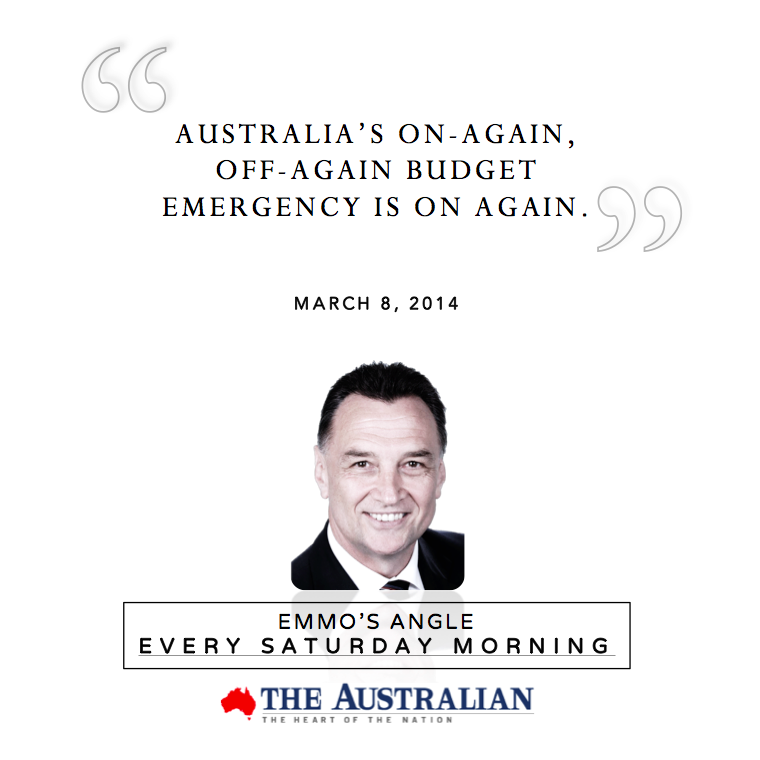 Column in The Australian - Stop Blaming Labor While Protecting the Wealthy