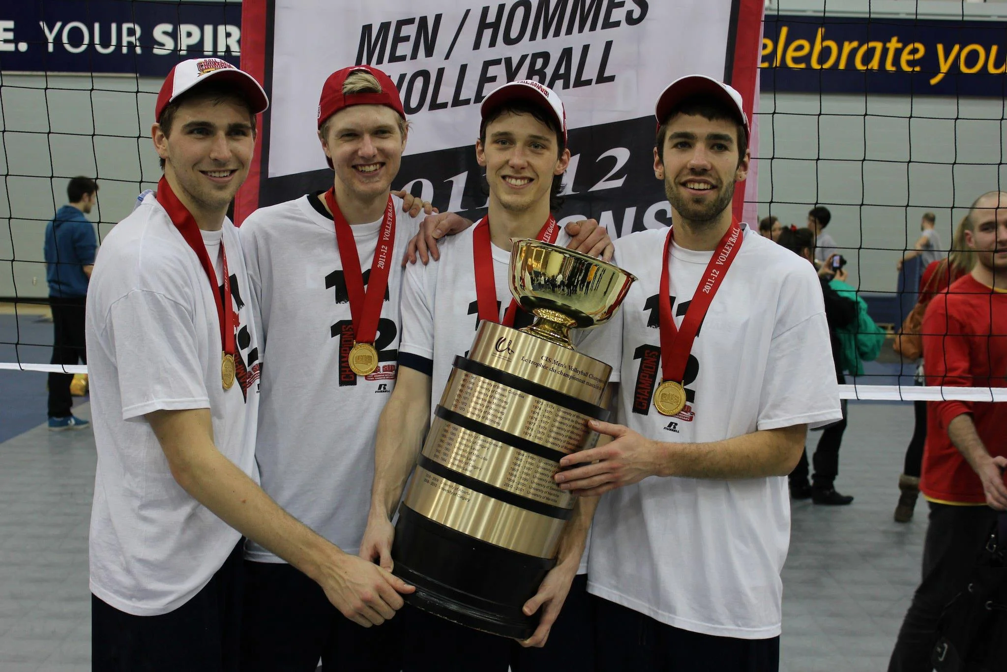 2012 CIS National Champions (Rudy, Marc, Ben and Jarrod)