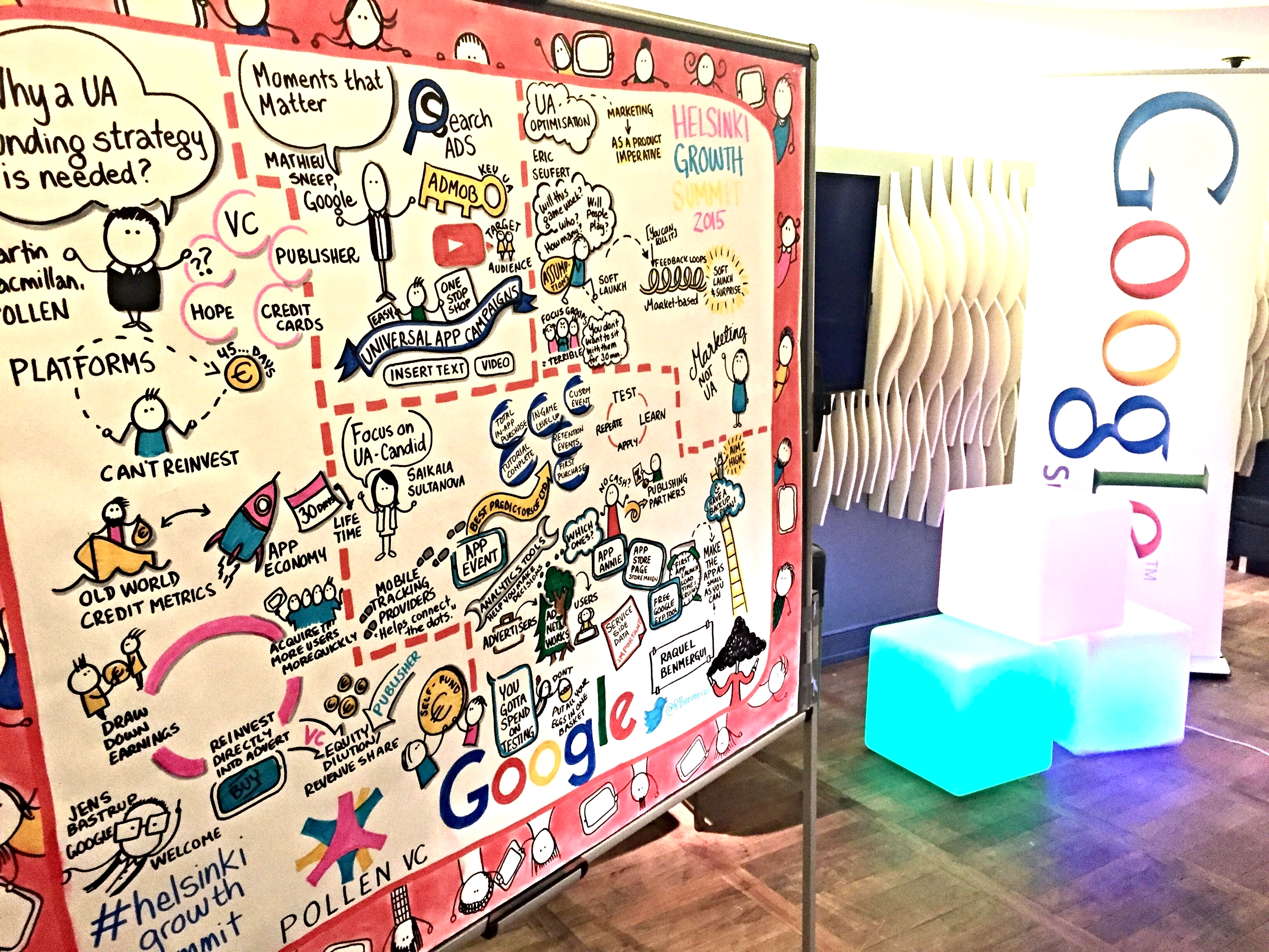 Helsinki Growth Summit, Google & Pollen VC event