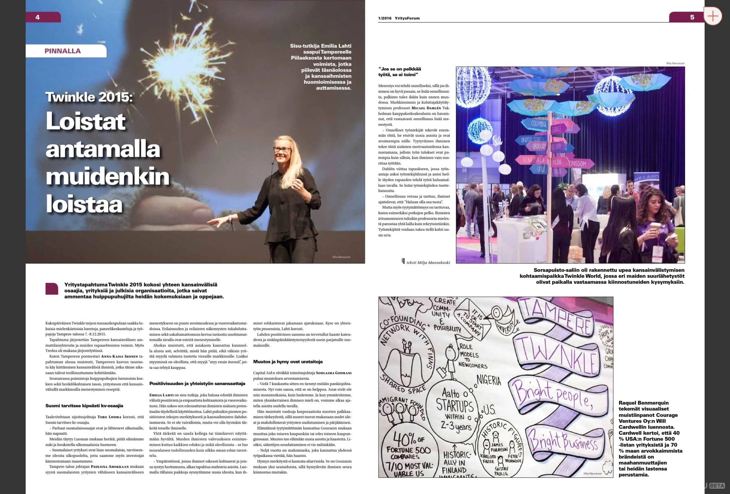 From Business Forum (YritysForum 1/2016)
