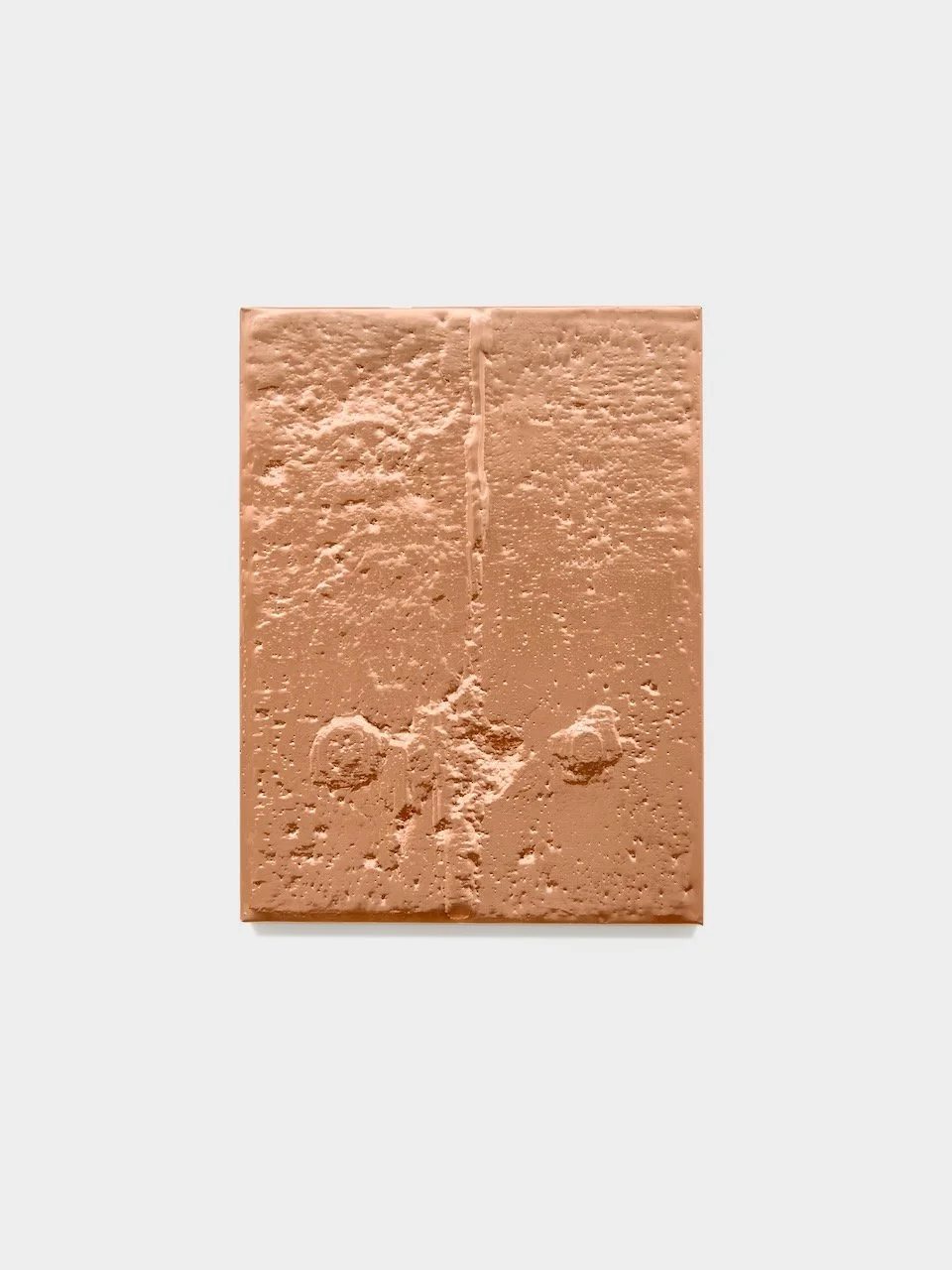    Foundation, 2024 Hammered copper 12 × 16 in.      