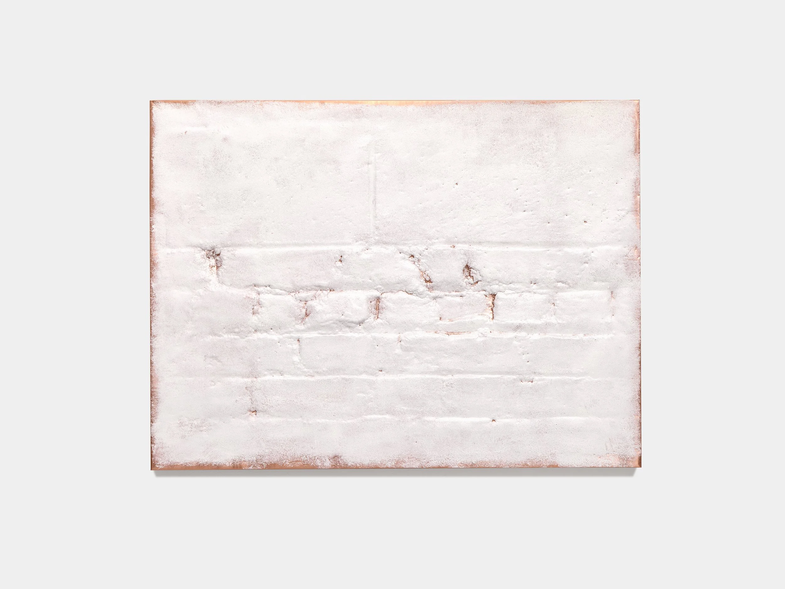    Foundation, 2026 Hammered copper, 24×32 in   