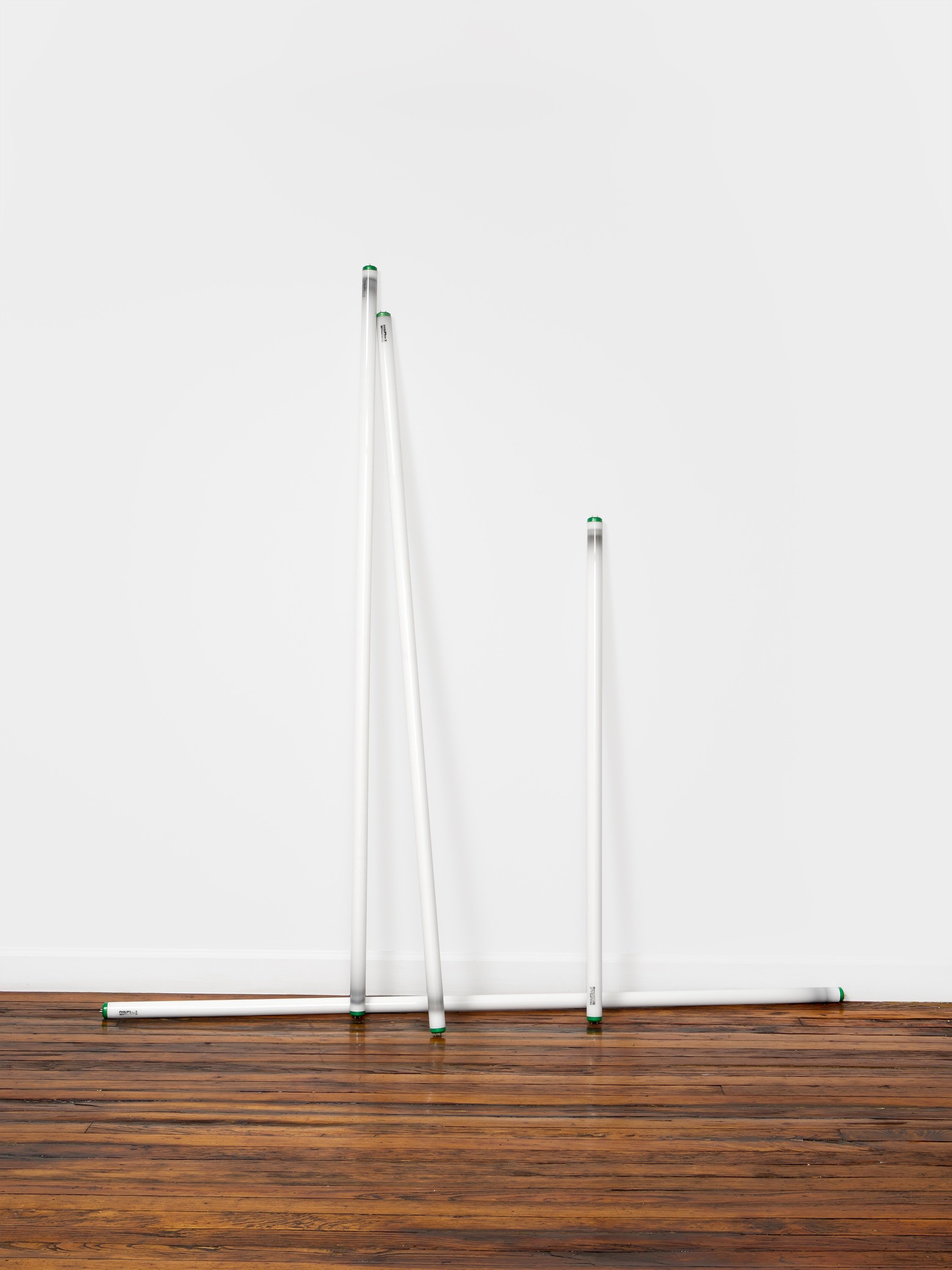    Figure Study, 2026 Borosilicate glass, bronze, acrylic paint, enamel 73 1⁄2 x 72 x 13 in.   