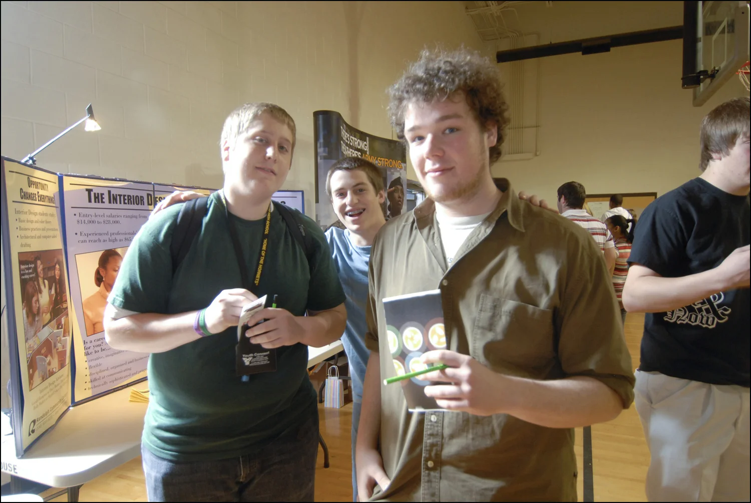 Young Mr. Kepchar as a high school student