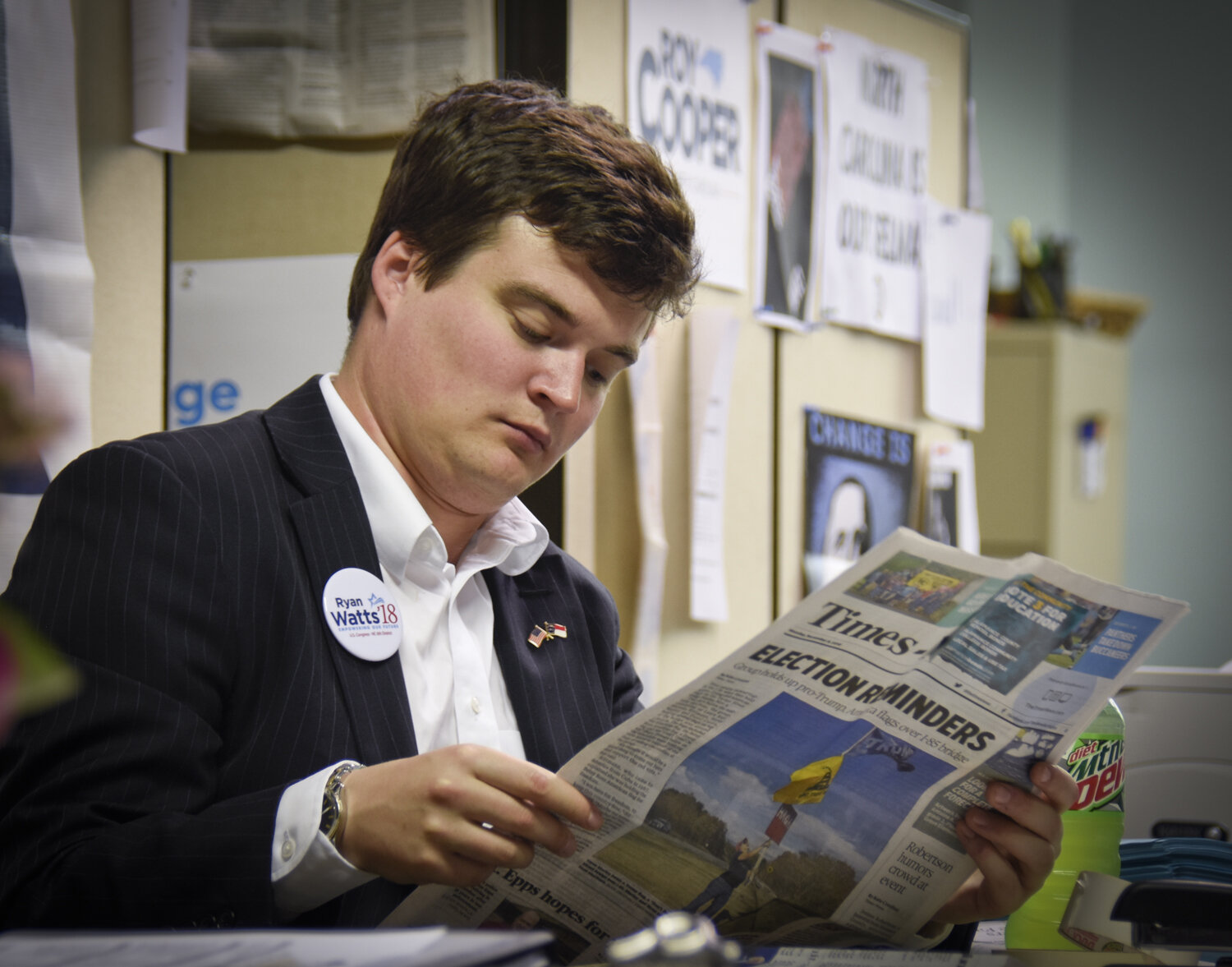  November 6, 2018 Election Day 6:43 a.m. Burlington, NC 