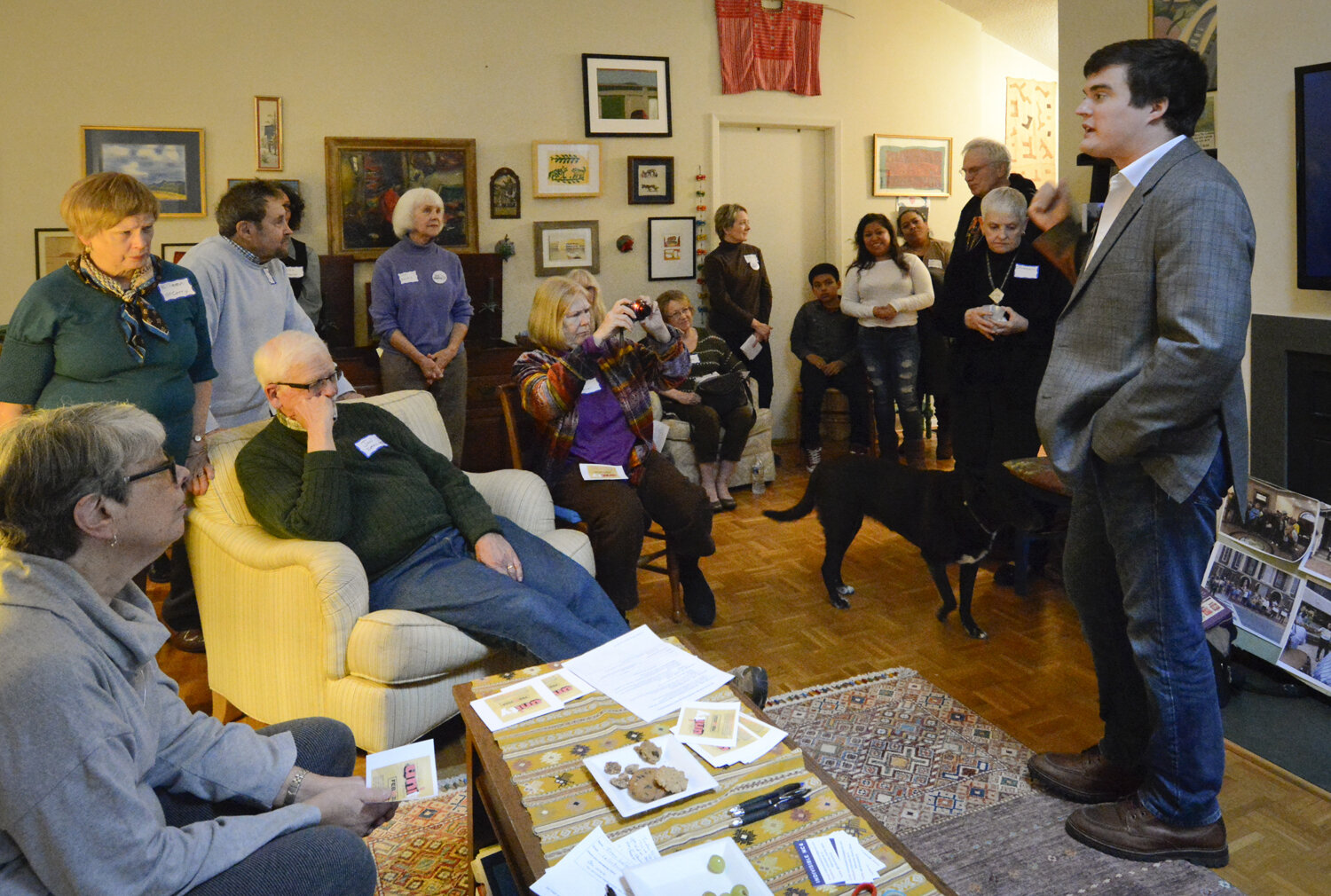  January 28, 2018 Indivisible Meet the Candidate Event Pittsboro, NC   