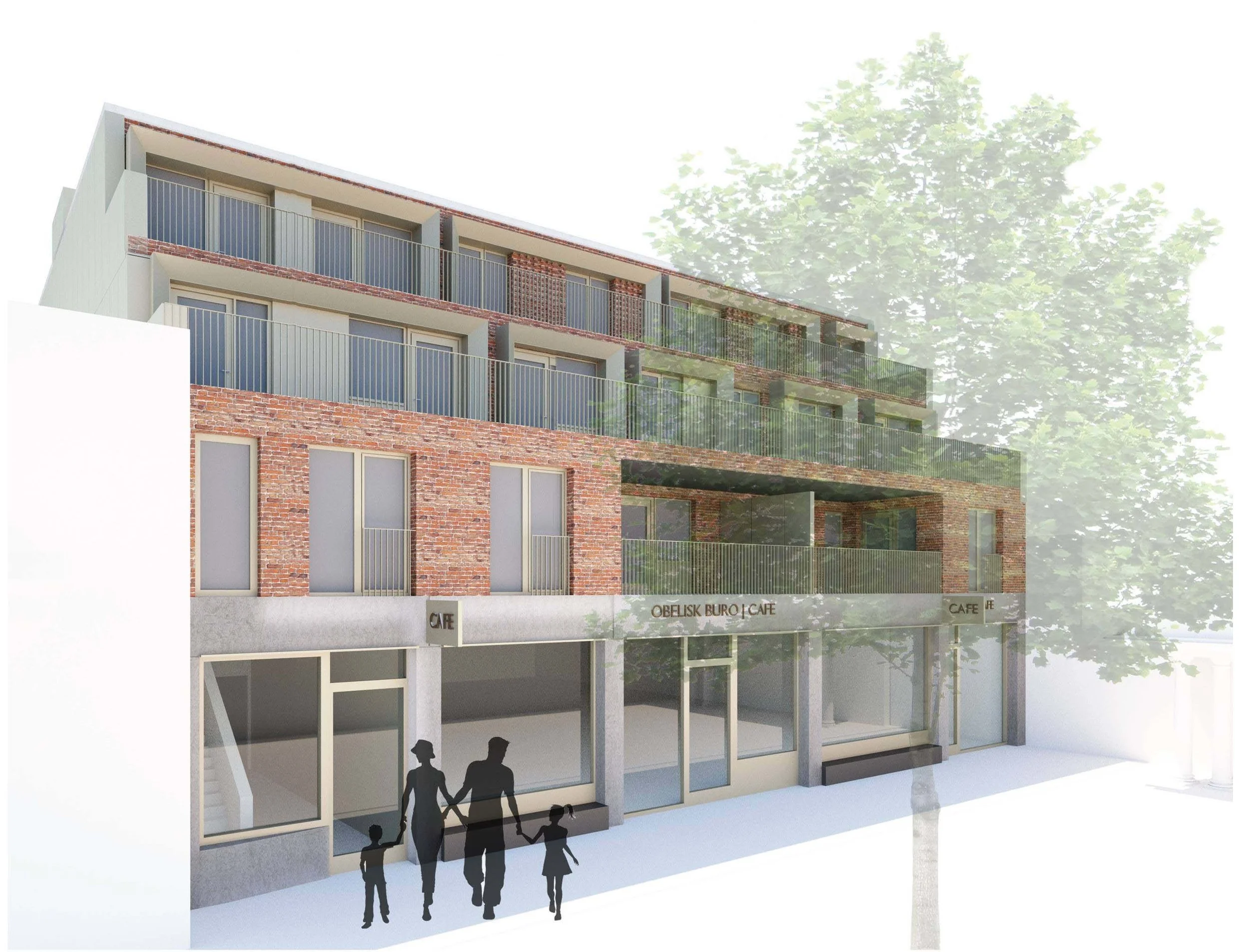 Render of the proposed building: Kristofer Adelaide Architecture