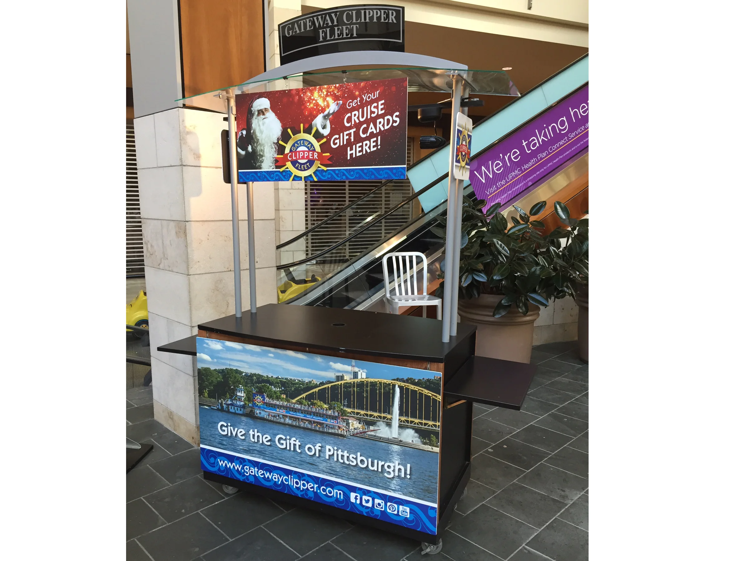 The Mall at Robinson Kiosk - concept, design and execution