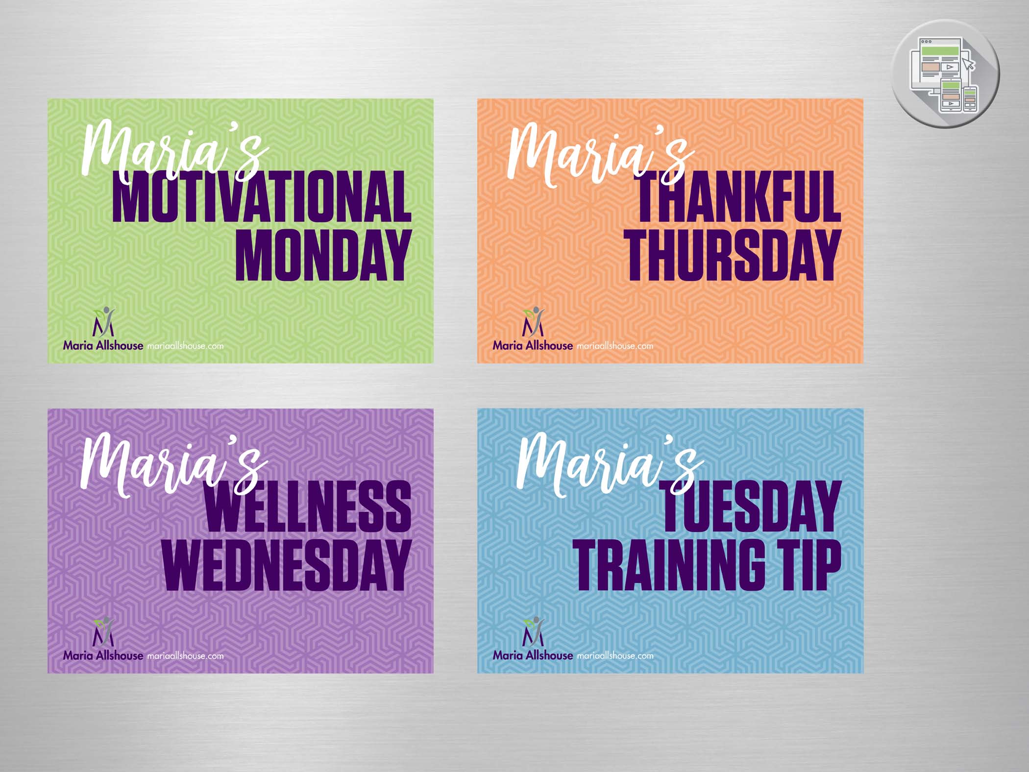 Maria Allshouse Social Media Graphics