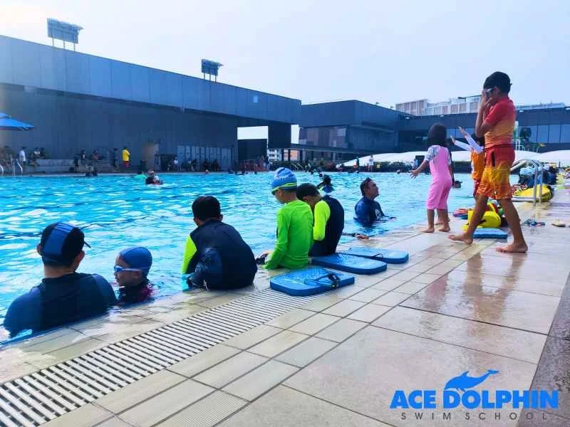 Swimming Lessons at Tampines Hub Swimming Complex