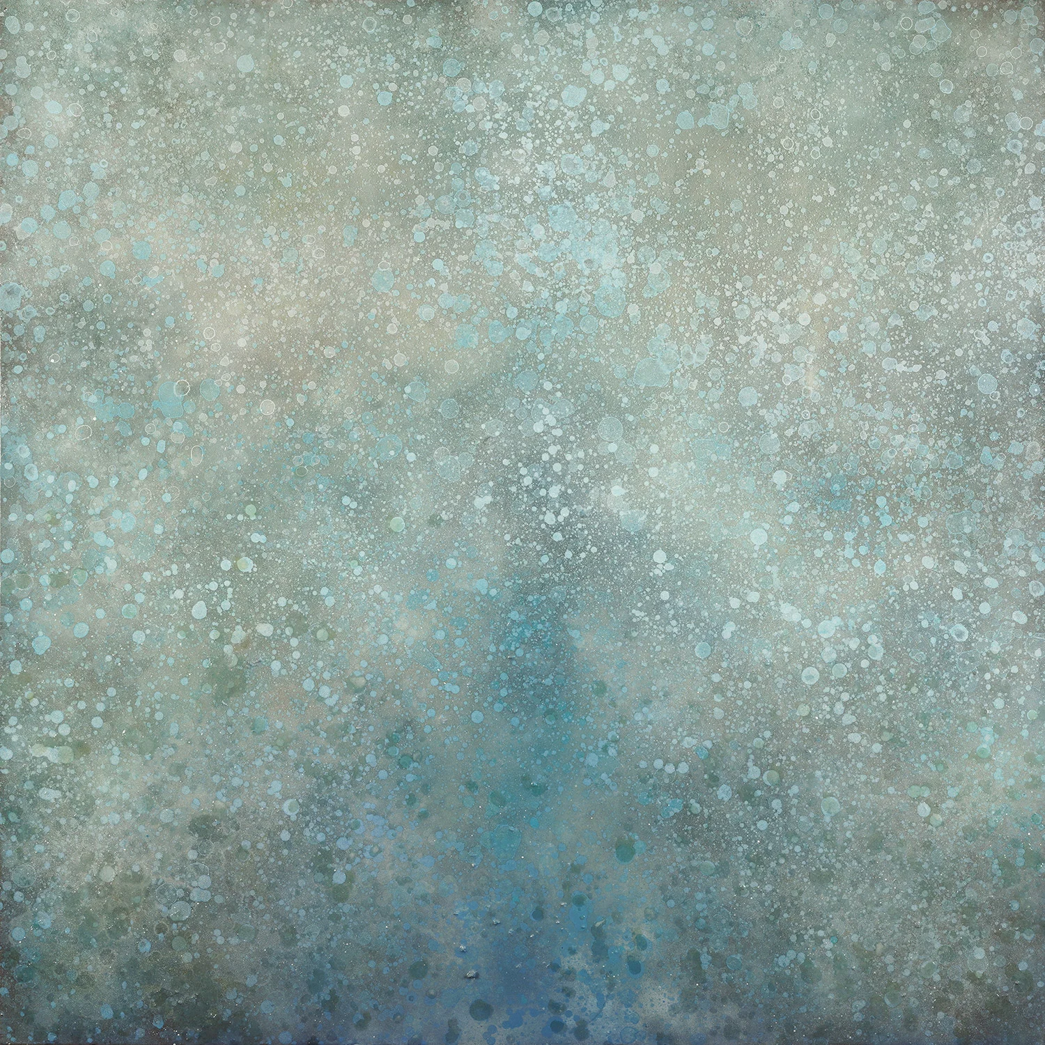 Zerrasta, mixed media on canvas, 60 x 60"