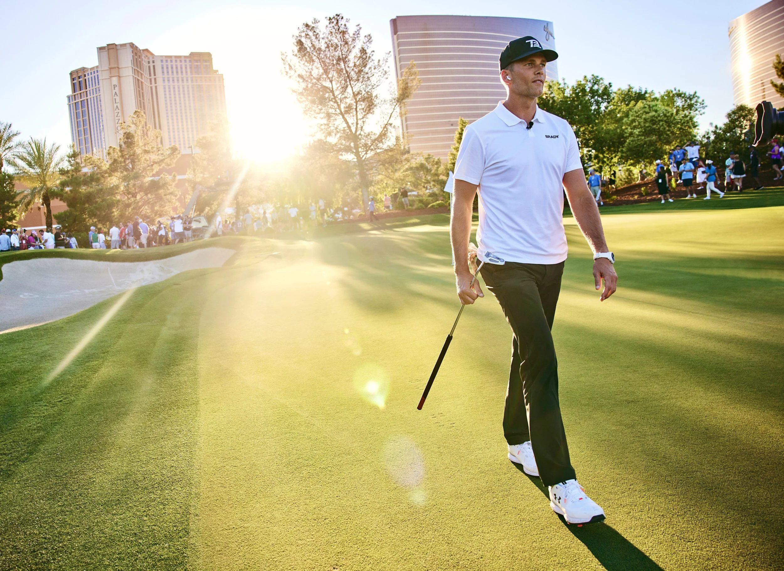 Tom Brady. The Match for TNT at The Wynn Golf Club, Las Vegas (Copy)