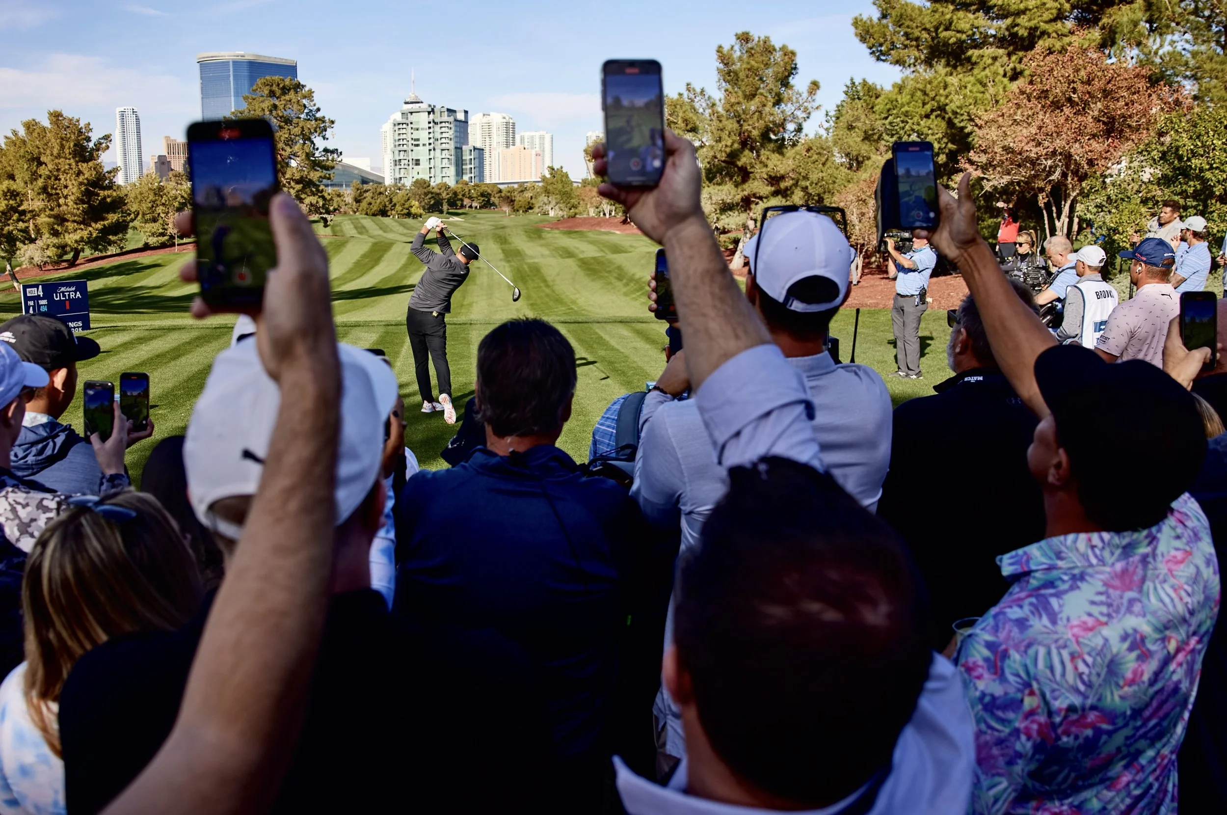 Brooks Koepka. The Match for TNT at The Wynn Golf Club, Las Vegas (Copy)