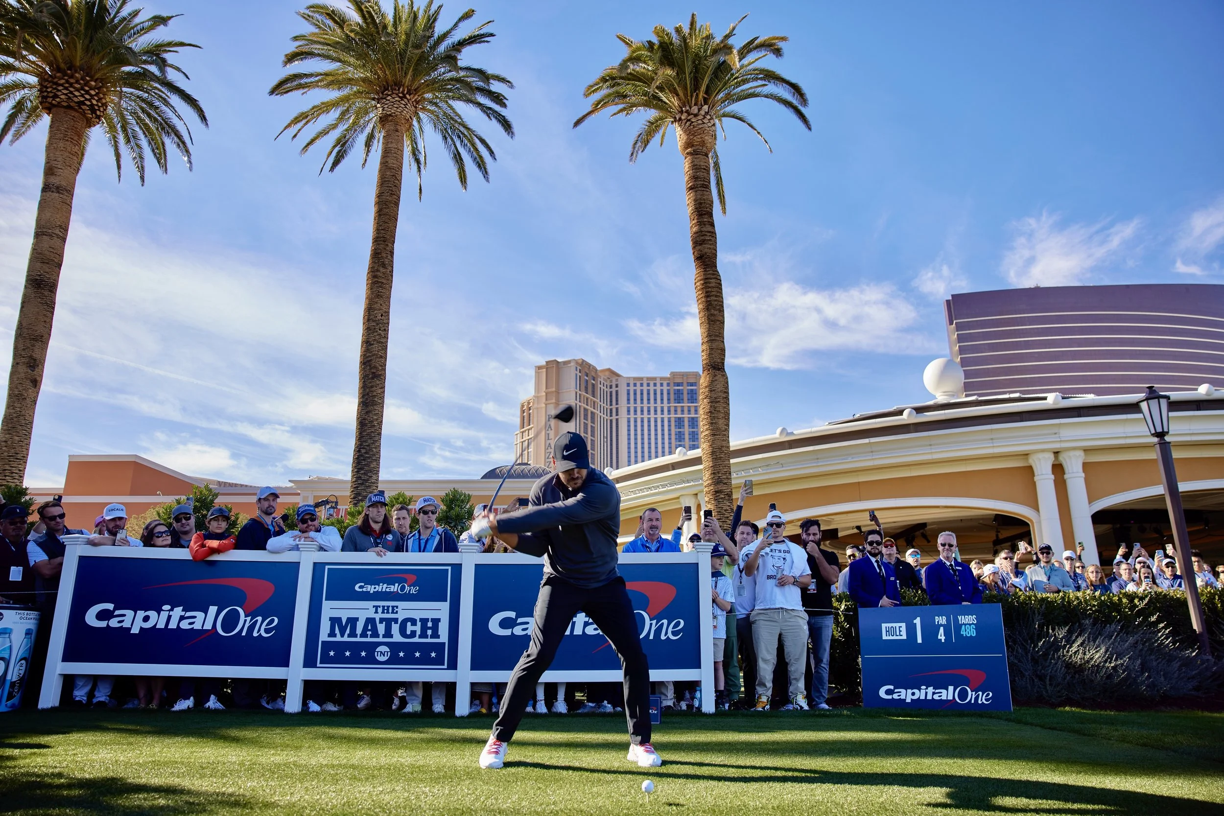 Brooks Koepka. The Match for TNT at The Wynn Golf Club, Las Vegas (Copy)