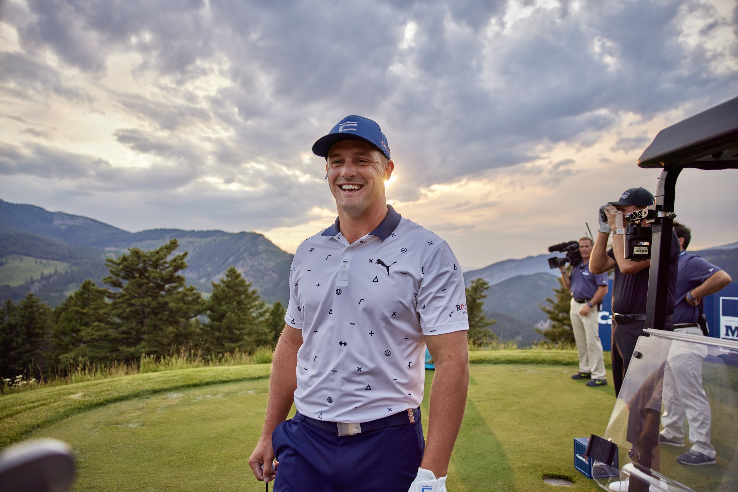 Bryson DeChambeau. The Match for TNT at Moonlight Basin, MT (Copy)