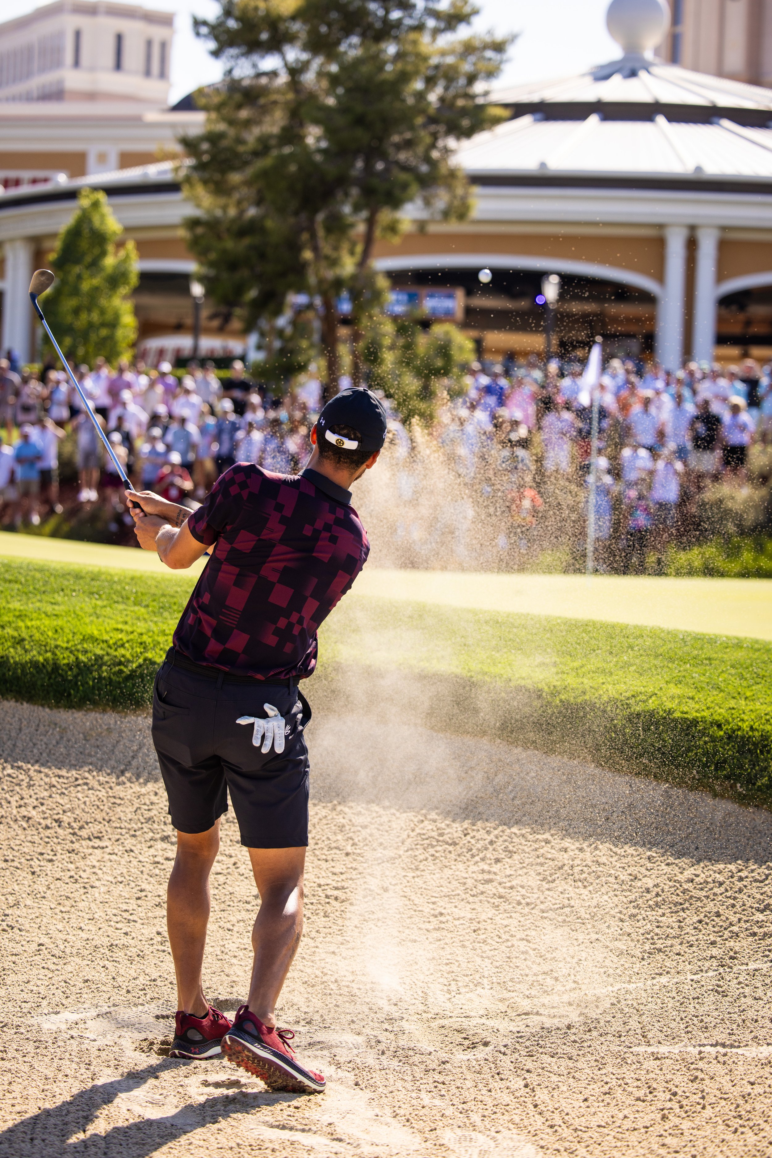Stephen Curry. The Match for TNT at The Wynn Golf Club, Las Vegas (Copy)