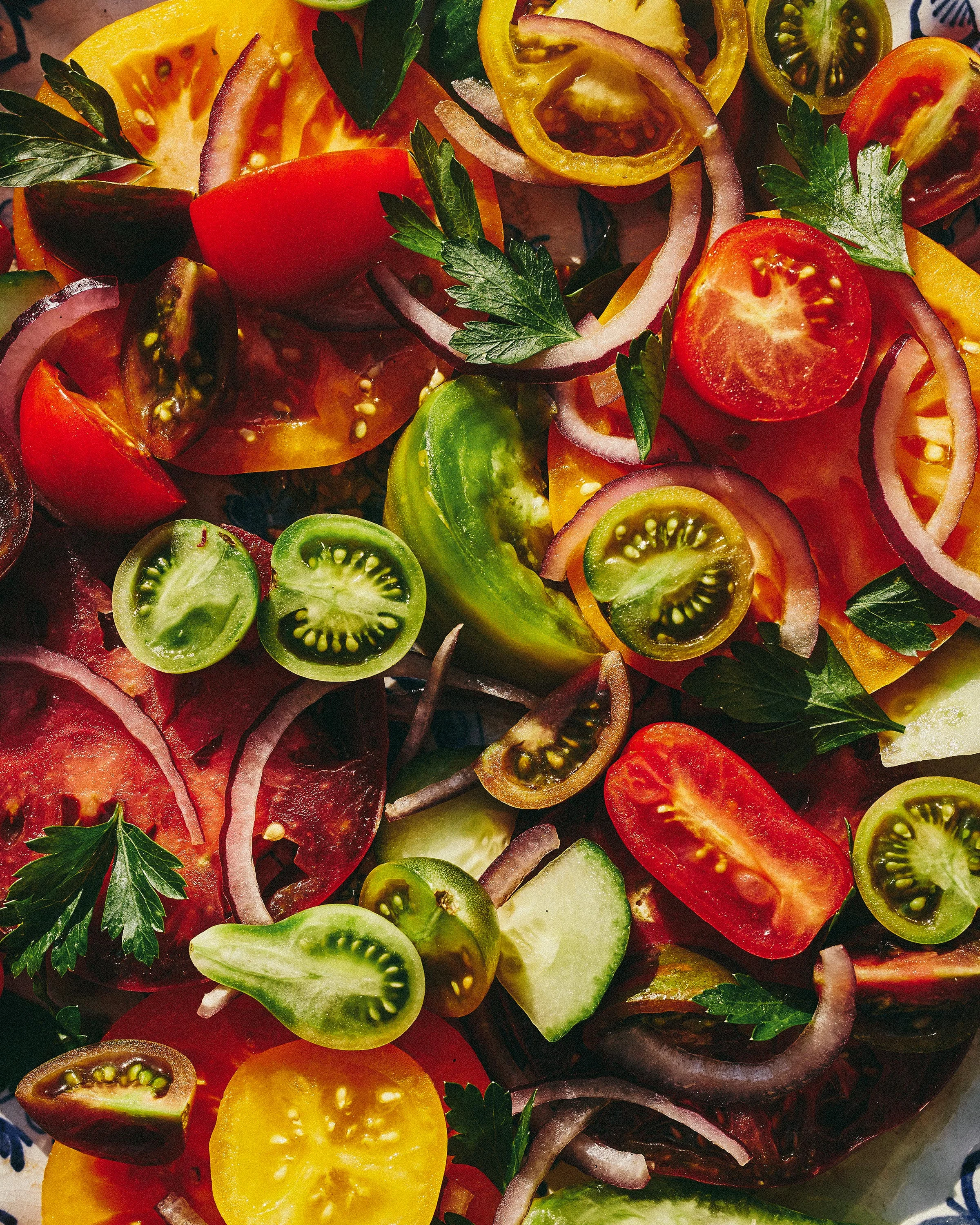 heirloom tomato salad