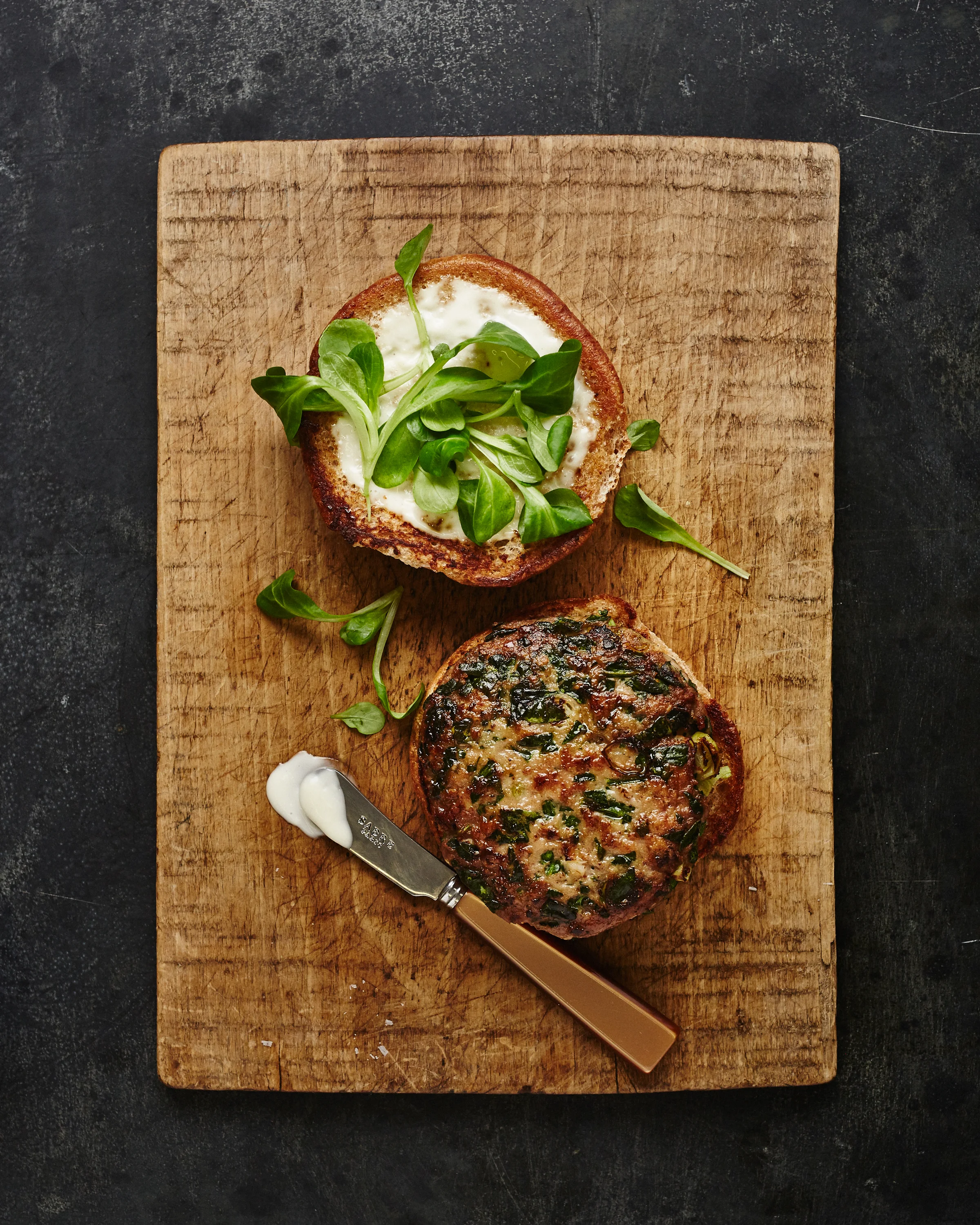 turkey spinach burgers