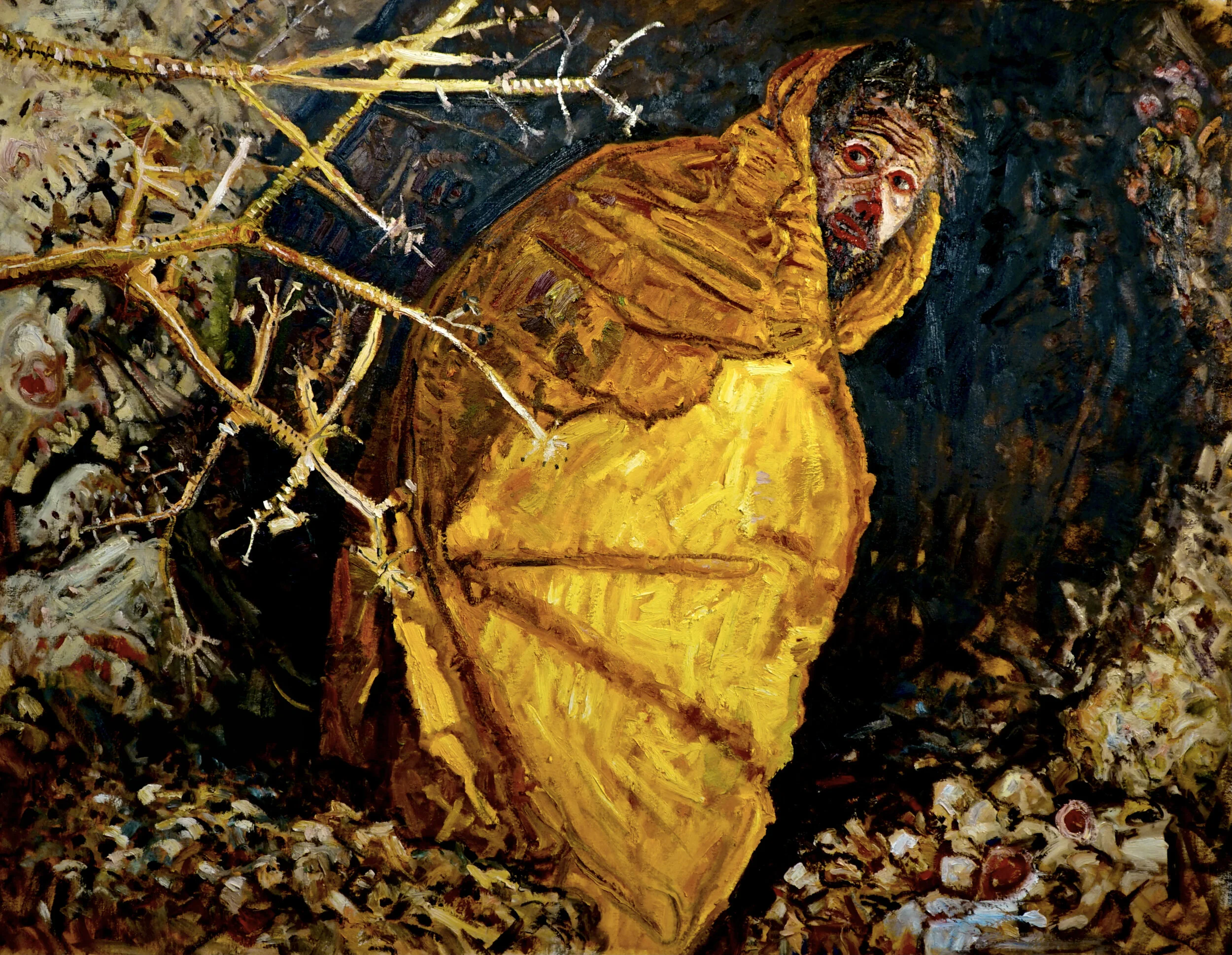 King in a Cave, 48"x 60", Oil on Canvas, $13,000