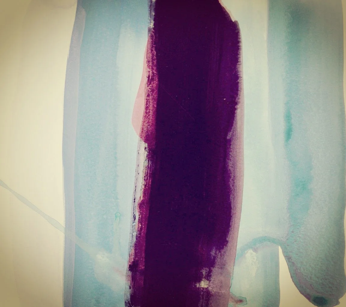  BEHIND  watercolor  16 &nbsp;x 20 inch 