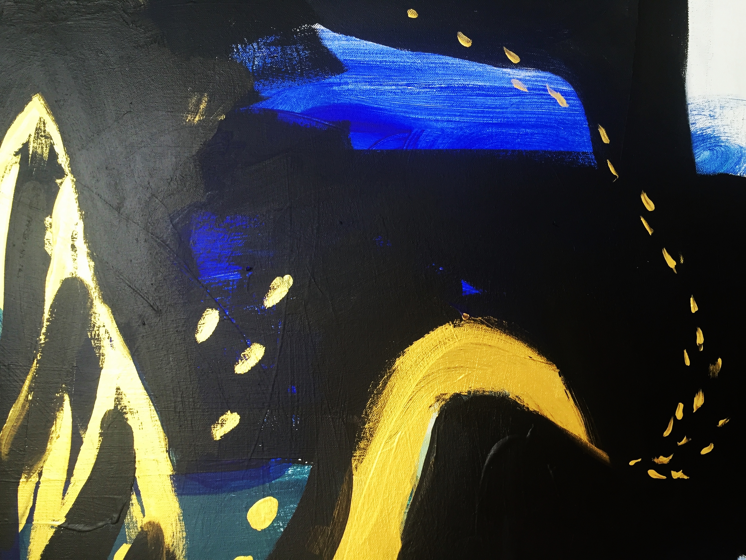 the honest one no. 9 acrylic on canvas 24 x 30 inches